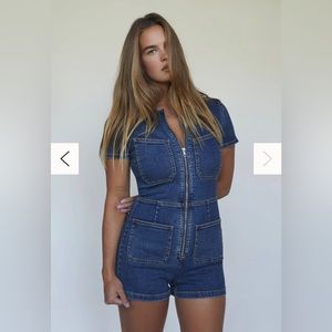 Free People CRVY Lennox shortsuit